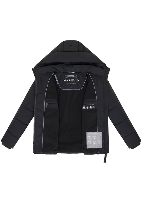 Chaqueta de invierno para mujer Marikoo Kuschelnasee con capucha - Image 4