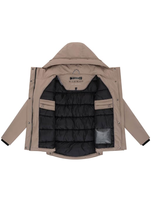 Chaqueta de invierno mujer Marikoo Yeminaa con capucha y forro polar - Image 4