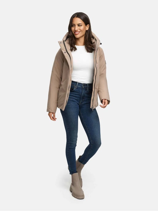 Chaqueta de invierno mujer Marikoo Yeminaa con capucha y forro polar - Image 6
