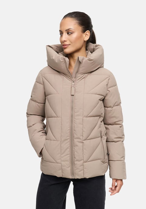 Chaqueta de invierno para mujer Marikoo Kuschelnasee con capucha - Image 5