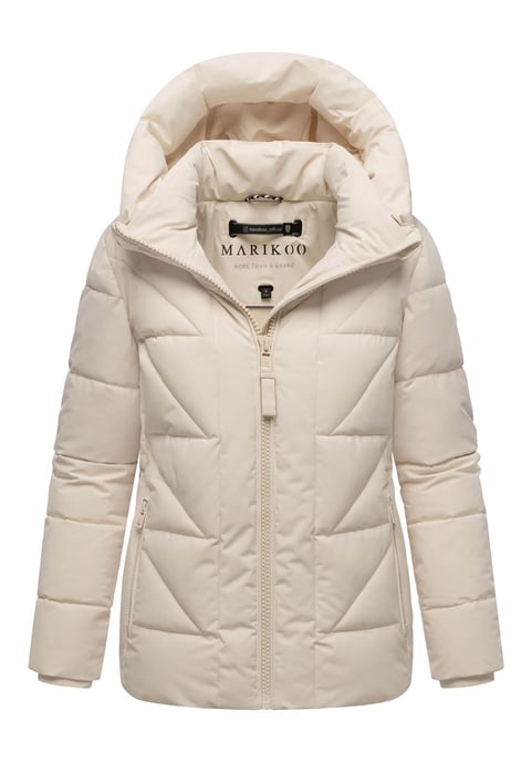 Chaqueta de invierno para mujer Marikoo Kuschelnasee con capucha - Image 1