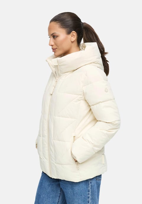 Chaqueta de invierno para mujer Marikoo Kuschelnasee con capucha - Image 6