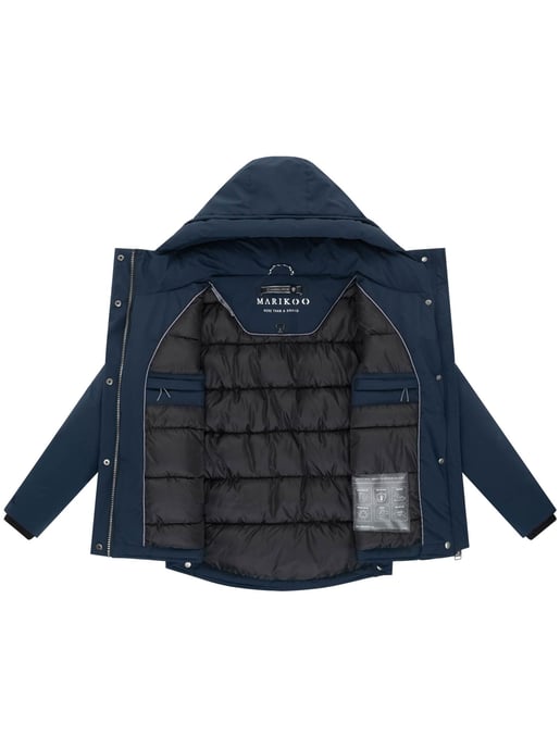Chaqueta de invierno mujer Marikoo Yeminaa con capucha y forro polar - Image 4