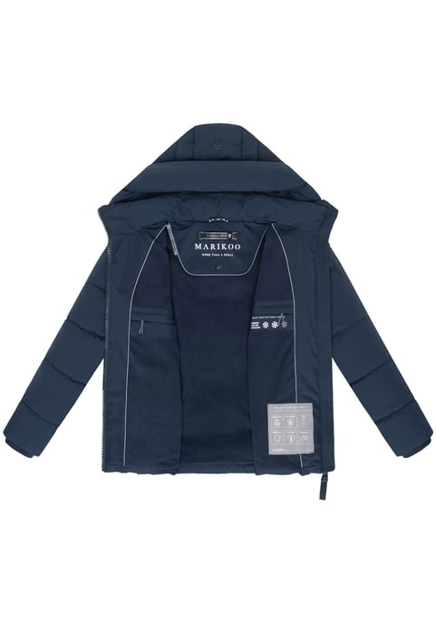 Chaqueta de invierno para mujer Marikoo Kuschelnasee con capucha - Image 4