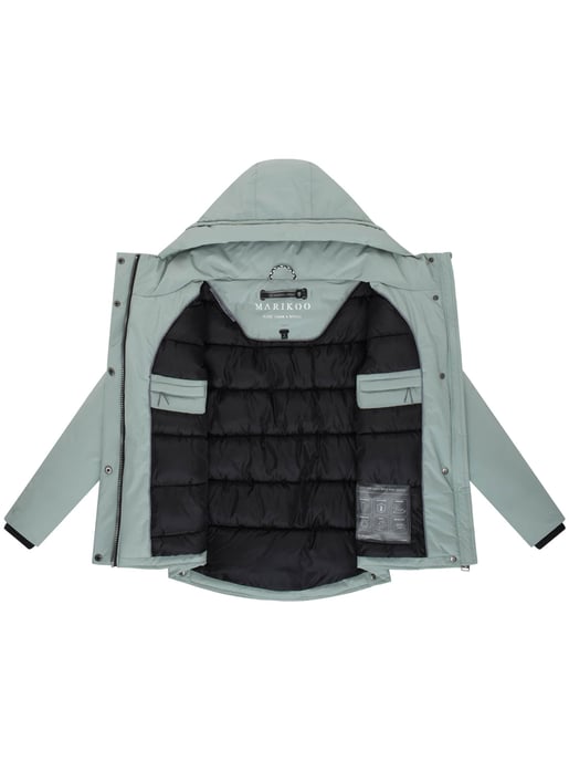 Chaqueta de invierno mujer Marikoo Yeminaa con capucha y forro polar - Image 4