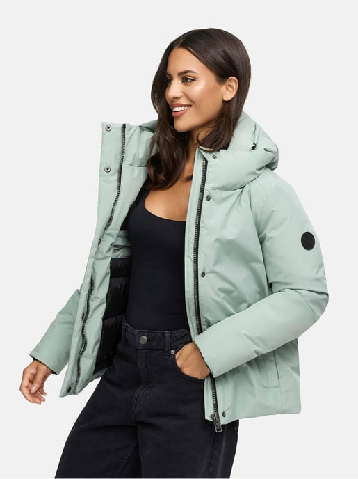 Chaqueta de invierno mujer Marikoo Yeminaa con capucha y forro polar - Image 6