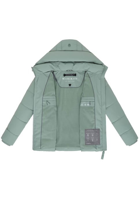 Chaqueta de invierno para mujer Marikoo Kuschelnasee con capucha - Image 4