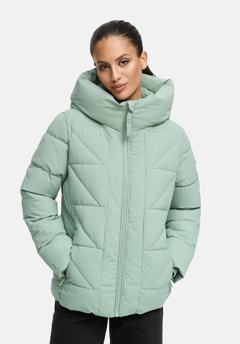 Chaqueta de invierno para mujer Marikoo Kuschelnasee con capucha - Image 5