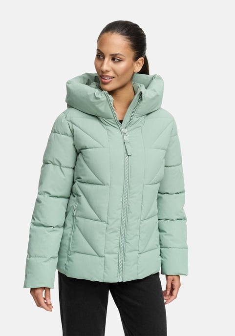 Chaqueta de invierno para mujer Marikoo Kuschelnasee con capucha - Image 6