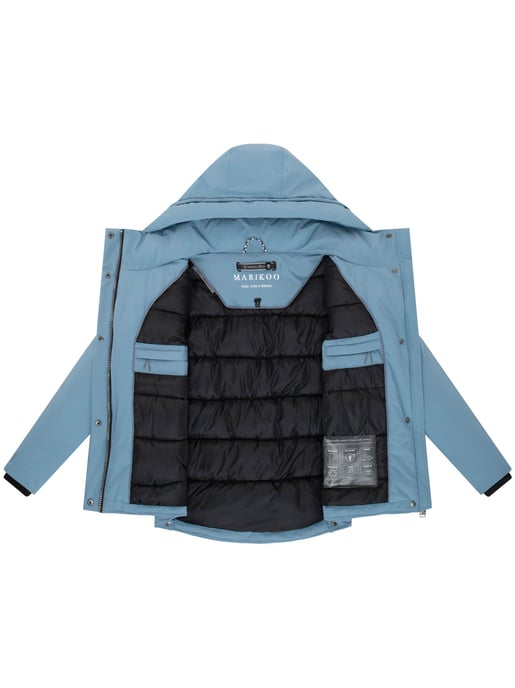 Chaqueta de invierno mujer Marikoo Yeminaa con capucha y forro polar - Image 4