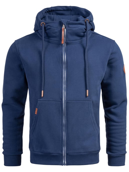Sudadera con capucha para hombre Alessandro Salvarini AS292 con cremallera completa - Image 1