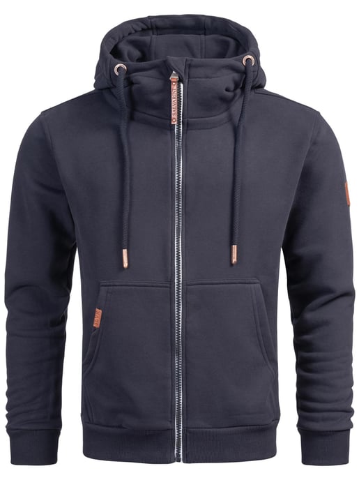 Sudadera con capucha para hombre Alessandro Salvarini AS292 con cremallera completa - Image 1