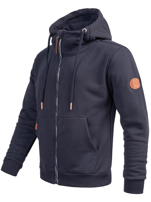 Sudadera con capucha para hombre Alessandro Salvarini AS292 con cremallera completa - Image 3