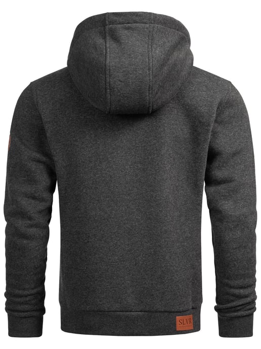 Sudadera con capucha para hombre Alessandro Salvarini AS292 con cremallera completa - Image 4