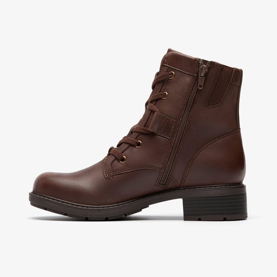 Botas de Cuero Marrón Hearth Parker - Image 2