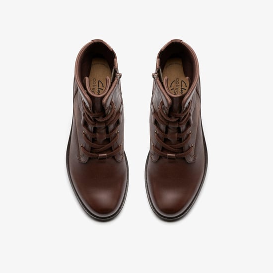 Botas de Cuero Marrón Hearth Parker - Image 6