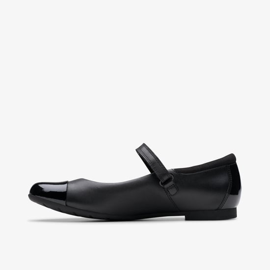 Scala Gem Y Black Leather Zapatos - Image 2