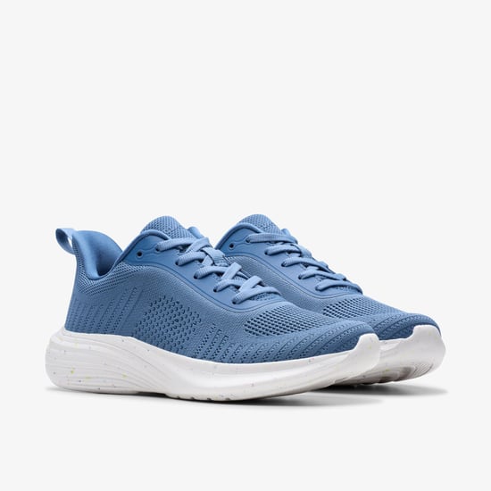 Zapatillas Izza de punto azul claro - Image 4