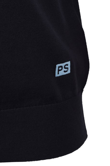 PAUL SMITH SWEATER SS POLO NAVY - Image 3