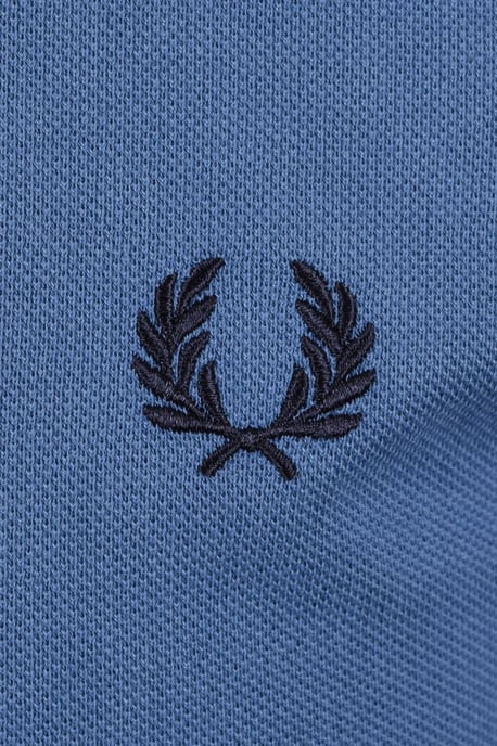 FRED PERRY TWIN TIPPED POLO ACE BLUE/WHITE/TENNIS BLUE - Image 3