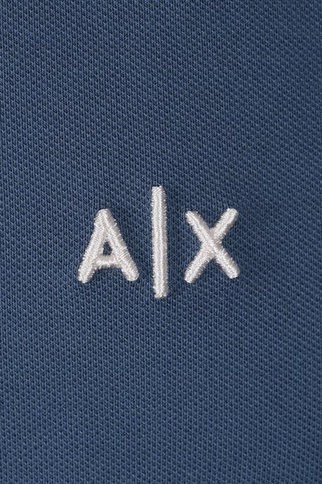ARMANI EXCHANGE POLO SHIRT CHINA BLUE - Image 3