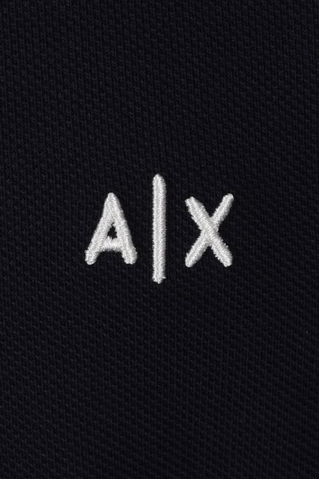 ARMANI EXCHANGE POLO SHIRT DEEP NAVY - Image 3