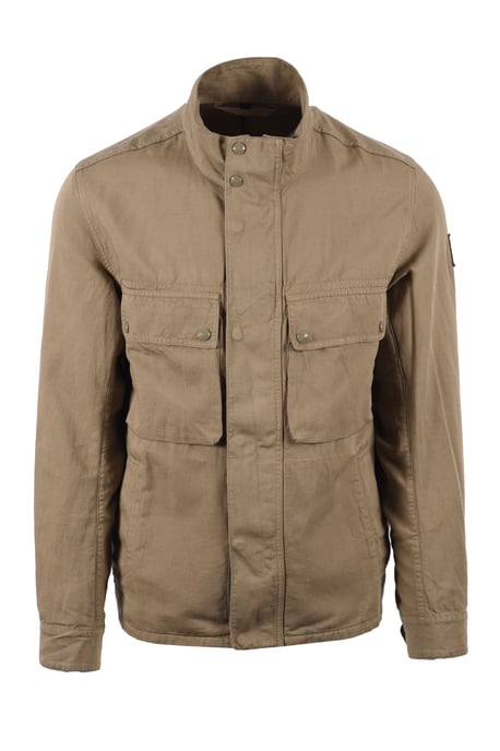 BELSTAFF HAYFIELD JACKET FATIGUE GREEN - Image 1