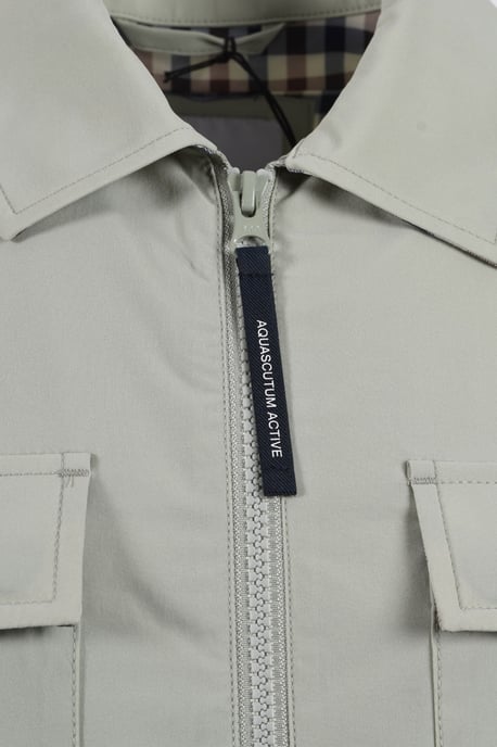 AQUASCUTUM SHELL SP OVERSHIRT SALVIA - Image 4