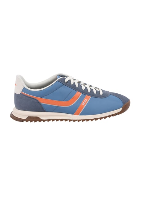 Boss Orange ZAYN TRAINERS BLUE/ORANGE - Image 1