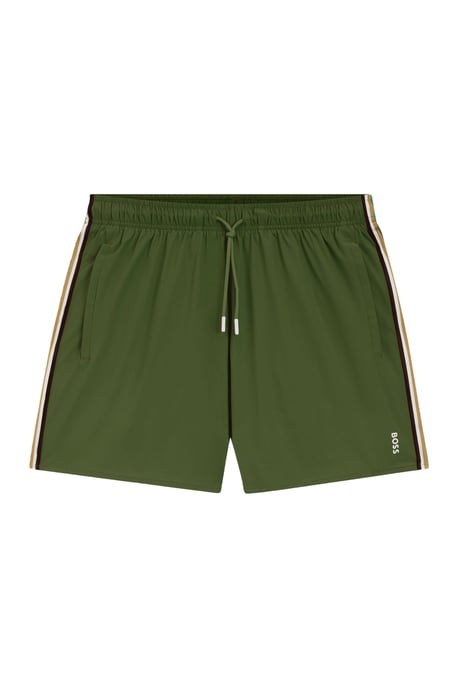 Boss Black ICONIC SWIM SHORTS OPEN GREEN - Image 1