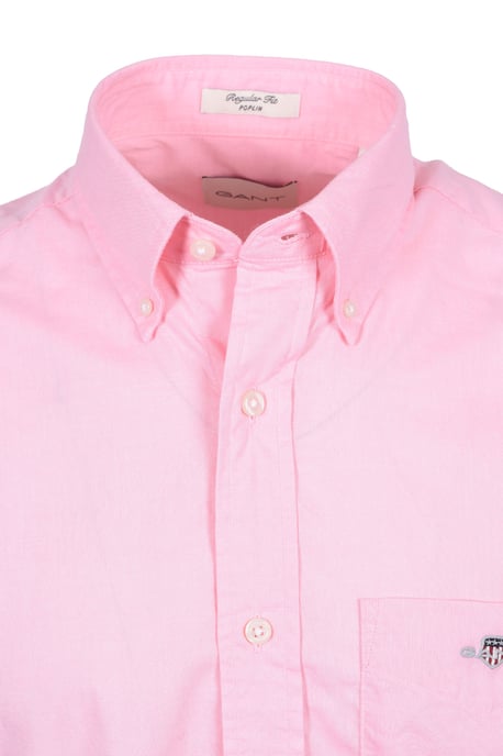 GANT REG POPLIN SHORT SLEEVE SHIRT WASHED PINK - Image 2