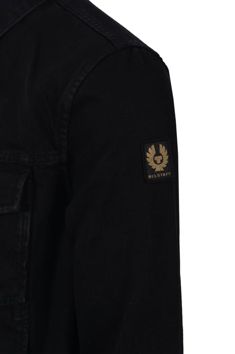 BELSTAFF PISTON TRUCKER JACKET WASHED BLACK - Image 4