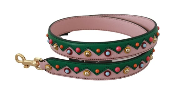Accessorio de Bolsa de Mano de Cuero Rosa con Correa de Hombro Dolce & Gabbana - Image 2