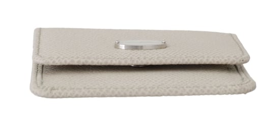 Estuche para condones de piel blanca Dauphine de Dolce & Gabbana - Image 4