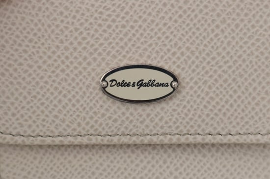 Estuche para condones de piel blanca Dauphine de Dolce & Gabbana - Image 5