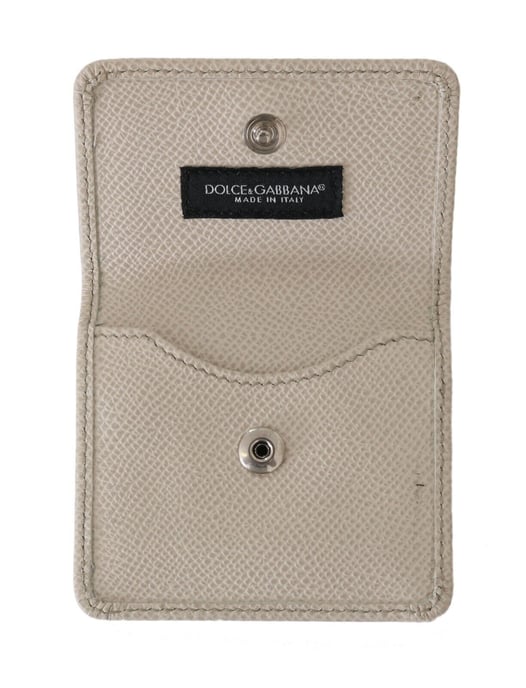 Estuche para condones de piel blanca Dauphine de Dolce & Gabbana - Image 6