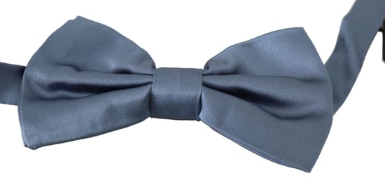 Pajarita Ajustable Papillon de Seda 100% Azul Dolce & Gabbana - Image 2