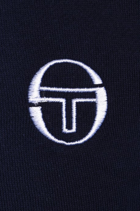 SERGIO TACCHINI LOCCHI HALF ZIP MARITIME BLUE/WHITE - Image 3