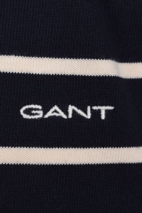GANT PLACED STRIPE T-SHIRT EVENING BLUE - Image 3