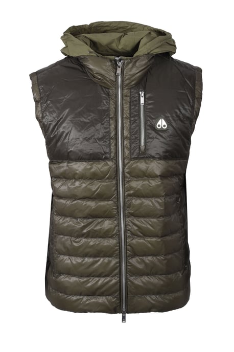 MOOSE KNUCKLES CLOUD WALKER GILET ARTICHOKE - Image 1
