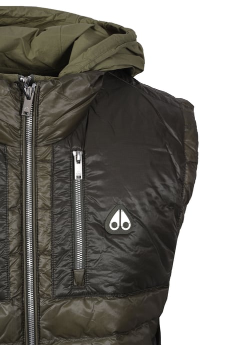 MOOSE KNUCKLES CLOUD WALKER GILET ARTICHOKE - Image 2