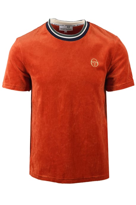 SERGIO TACCHINI MONTE VELOUR T-SHIRT ROOIBOS TEA - Image 1