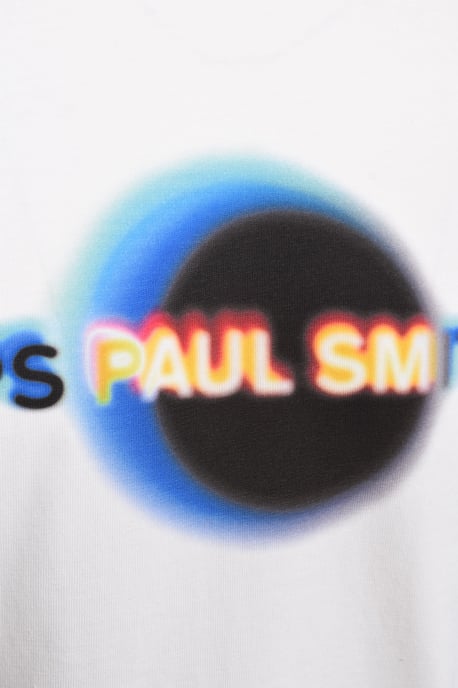 PAUL SMITH ECLIPSE CASUAL FIT T-SHIRT WHITE - Image 3