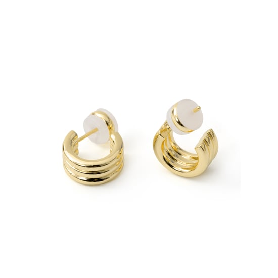 Luxenter Pendientes acabado oro amarillo 18k - Sungi - Image 3