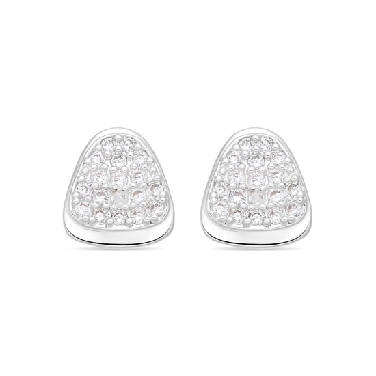 Luxenter Pendientes de Circonita Brillante Acabado En Plata - Musa - Image 1