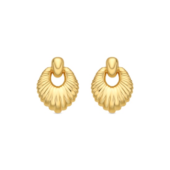 Luxenter Pendientes acabado oro amarillo de 18k - Rajba - Image 1