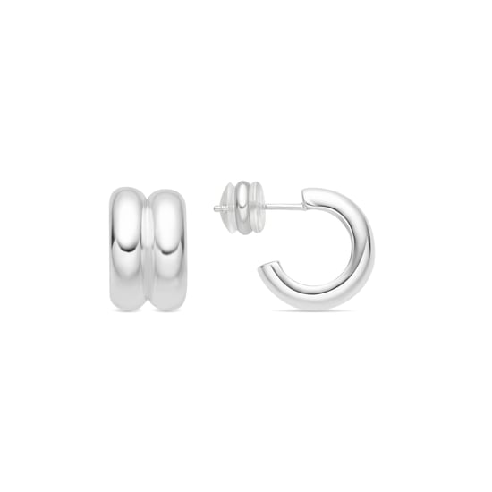 Luxenter Pendientes acabado plata - Tudfu - Image 1