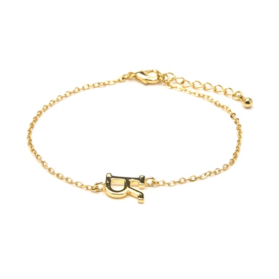 Luxenter Pulsera acabado oro amarillo 18k - Alphabet - Image 1