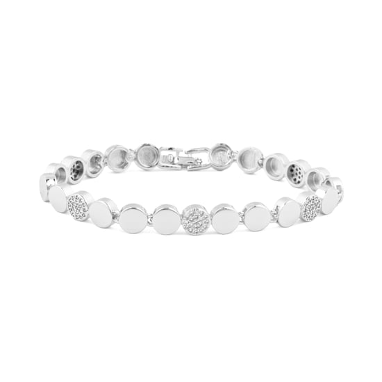 Luxenter Pulsera de Circonita Brillante acabado en rodio - Sywi - Image 1