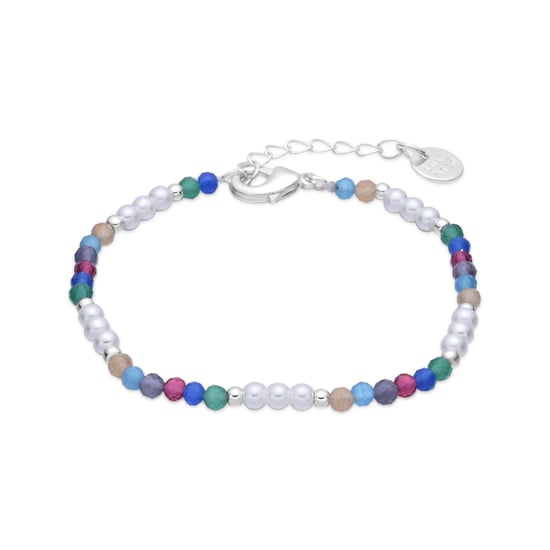 Luxenter Pulsera de Cristal Multicolor acabado en rodio - Sury - Image 1